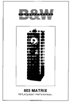 Bowers & Wilkins Matrix 803-Service-manual-ADNA 